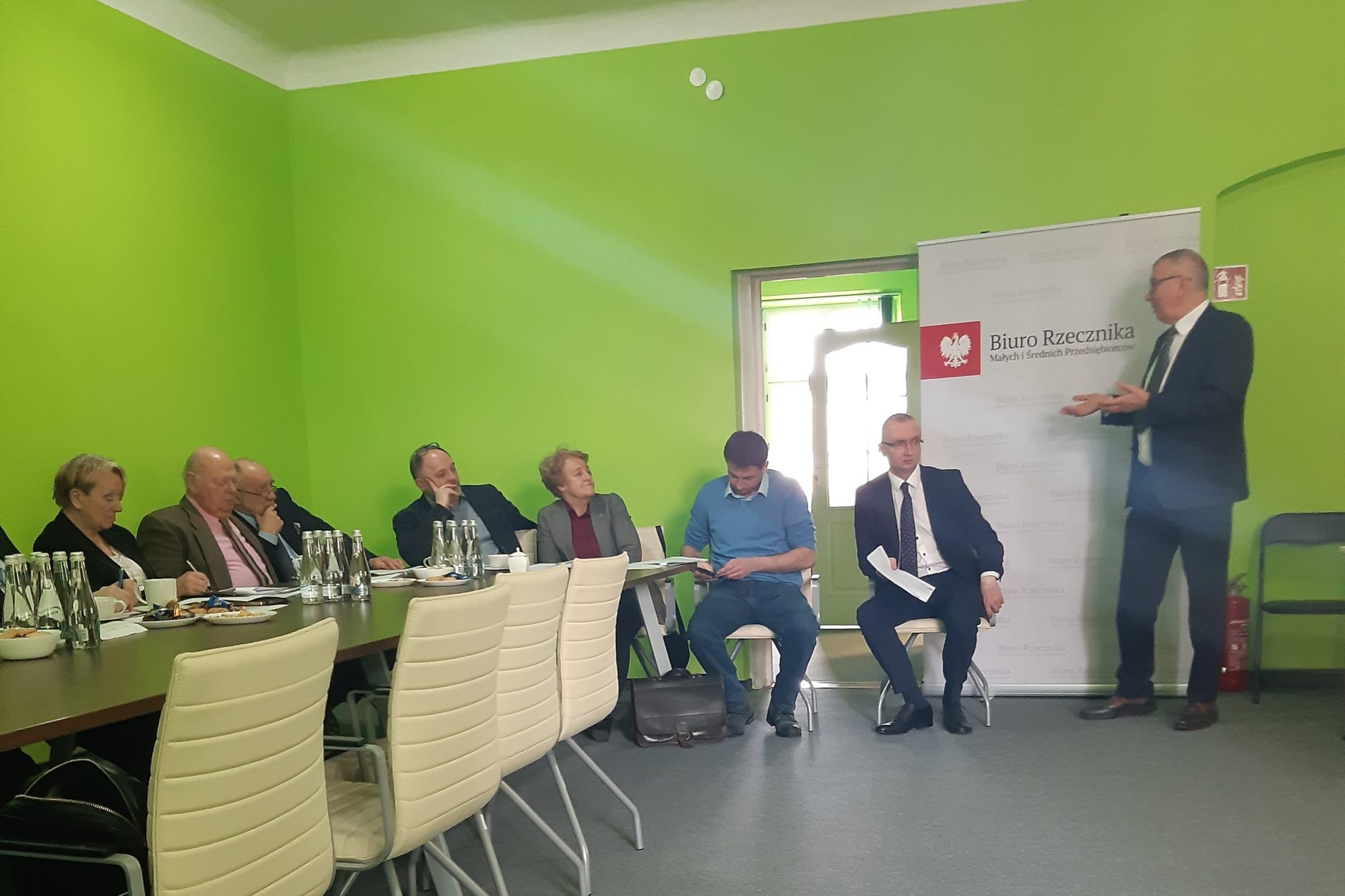 Rzecznik MŚP Adam Abramowicz spotkanie konsultacyjne w Krakowie