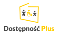Logo akcji dostępność Plus