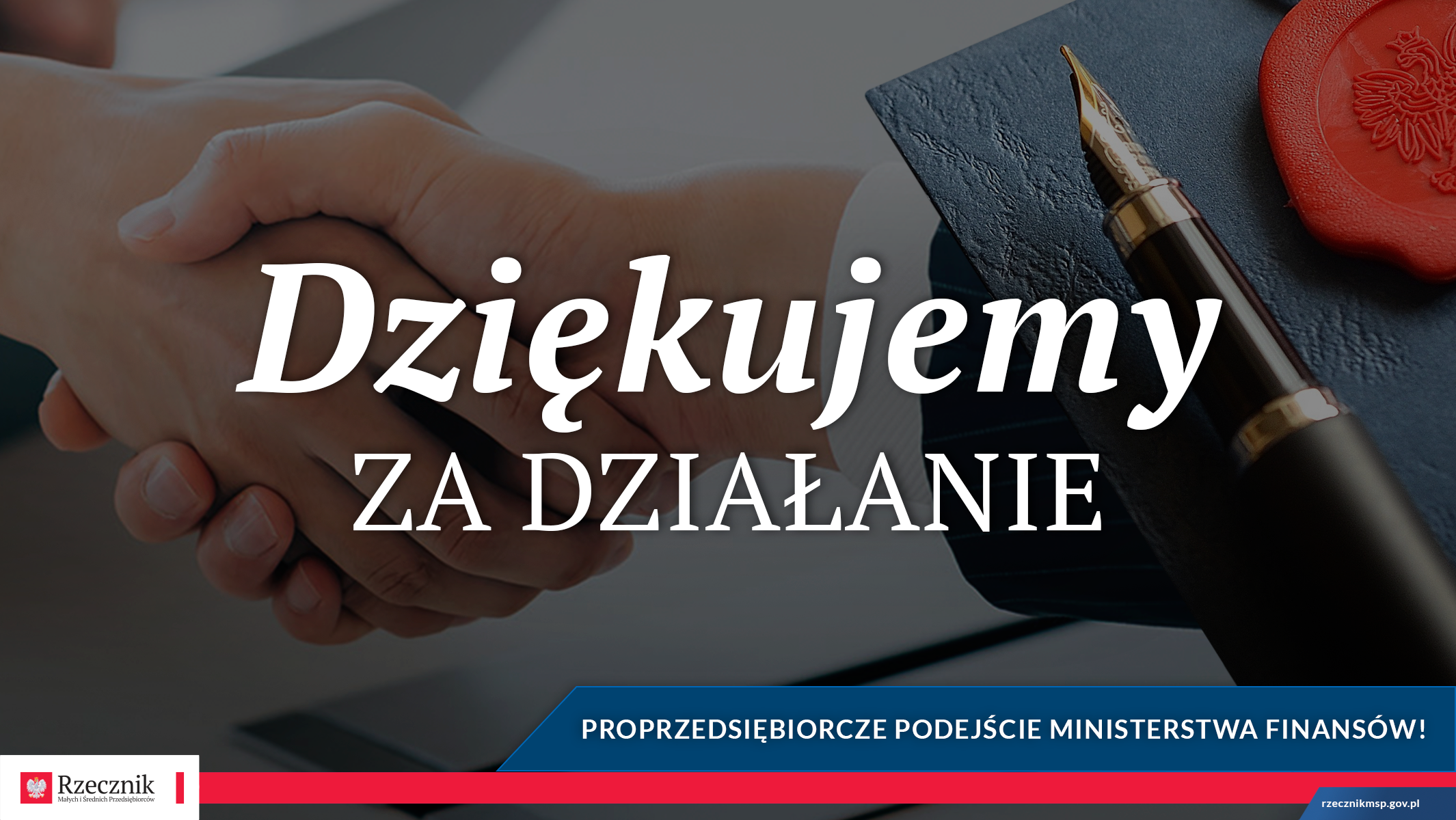 Dziękujemy za działanie