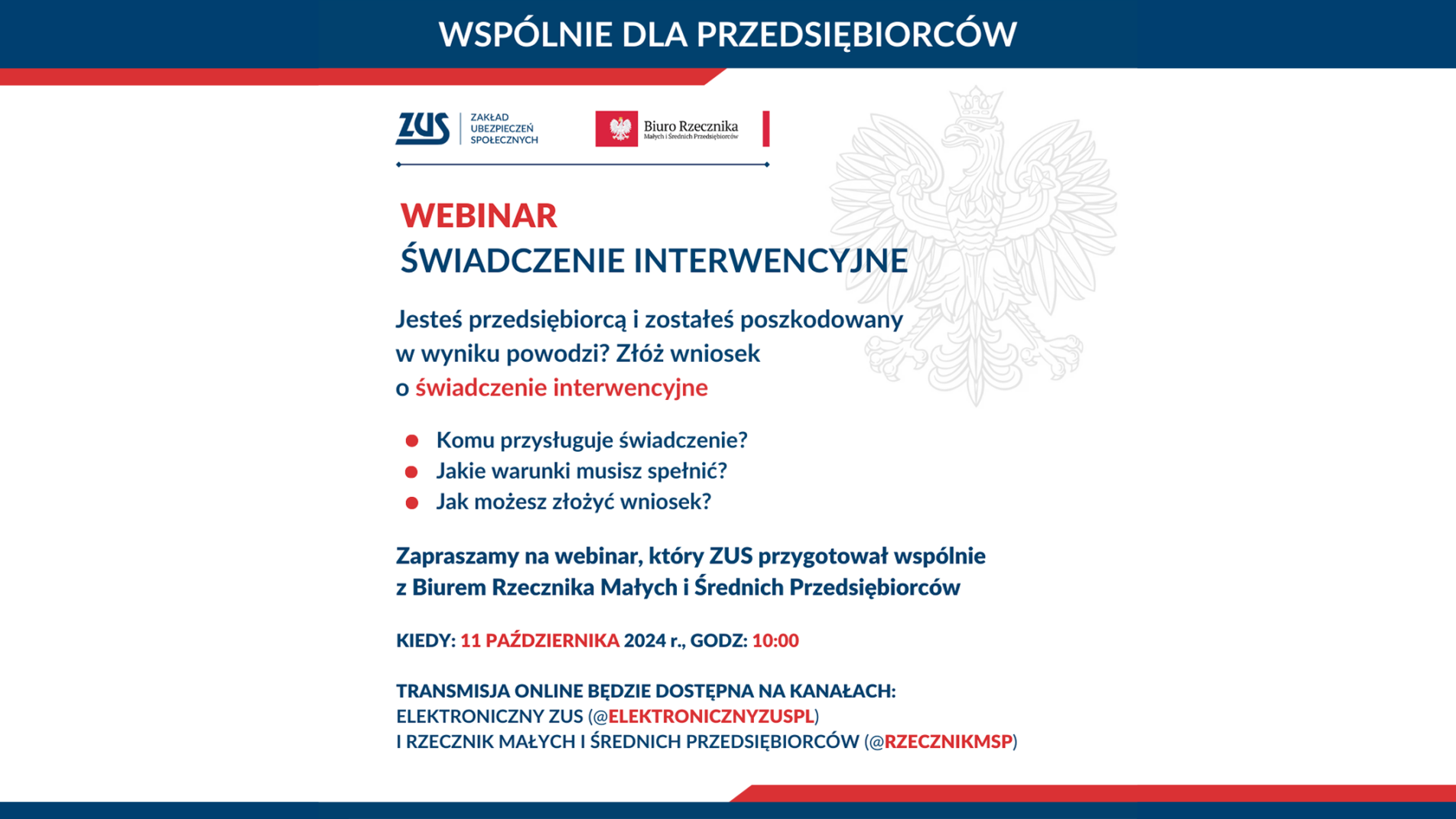 Zaproszenie na webinar