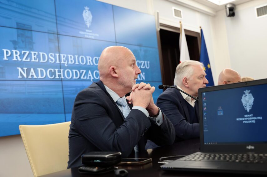 Konferencja - Przedsiębiorcy w obliczu nadchodzących zmian z udziałem wicemarszałka Senatu RP Michała Kamińskiego