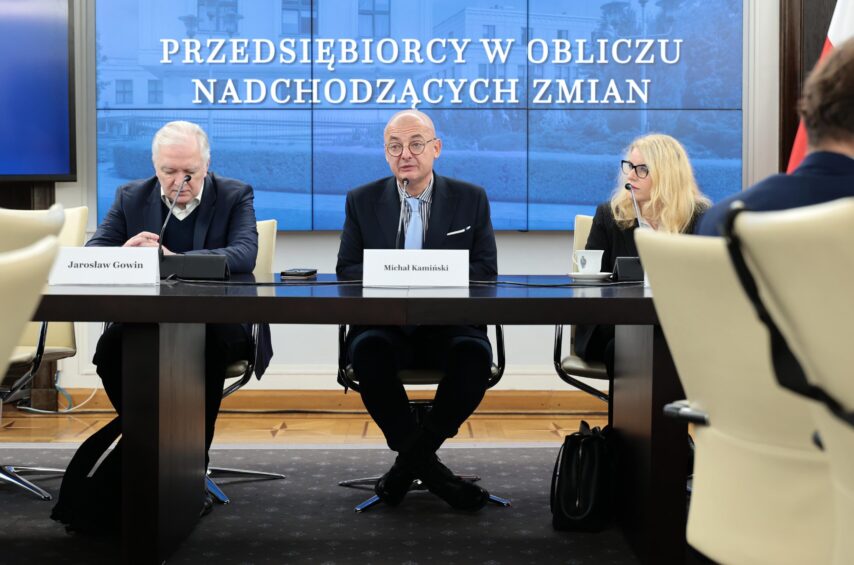 Konferencja - Przedsiębiorcy w obliczu nadchodzących zmian z udziałem wicemarszałka Senatu RP Michała Kamińskiego