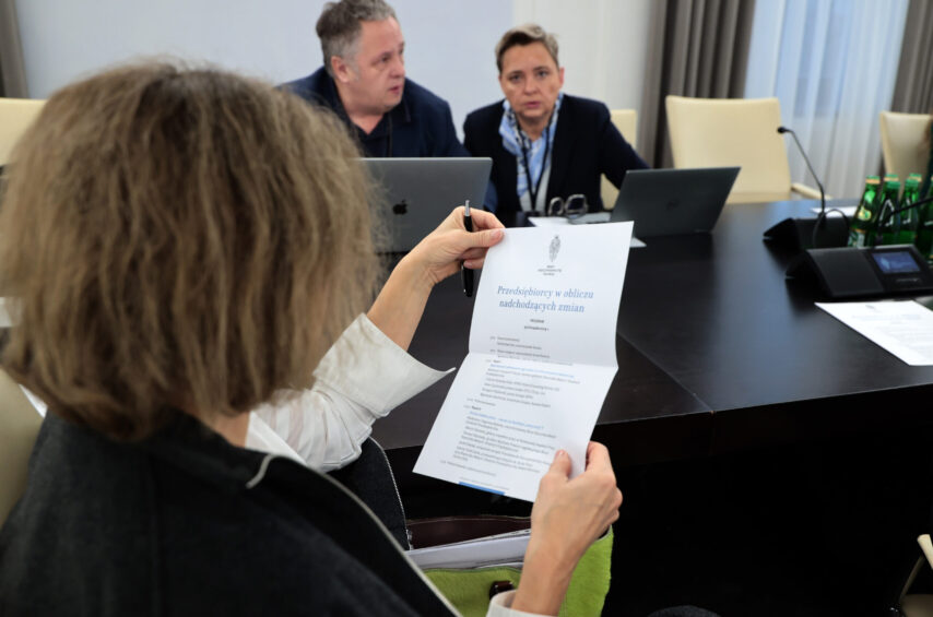 Konferencja - Przedsiębiorcy w obliczu nadchodzących zmian z udziałem wicemarszałka Senatu RP Michała Kamińskiego