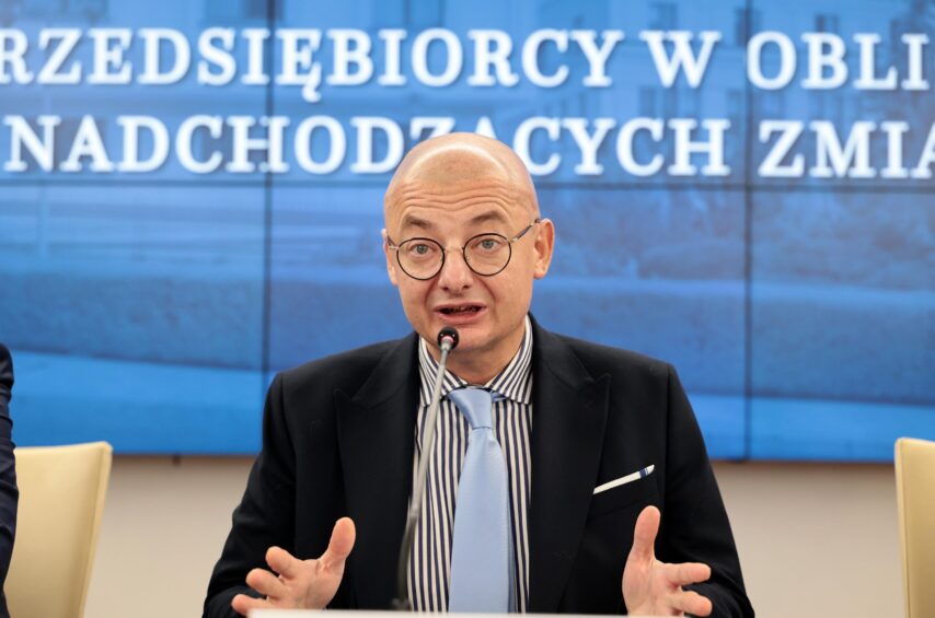 Konferencja - Przedsiębiorcy w obliczu nadchodzących zmian z udziałem wicemarszałka Senatu RP Michała Kamińskiego