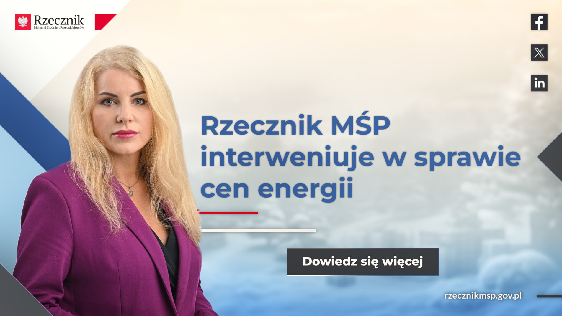 Rzecznik MŚP interweniuje w sprawie cen energii