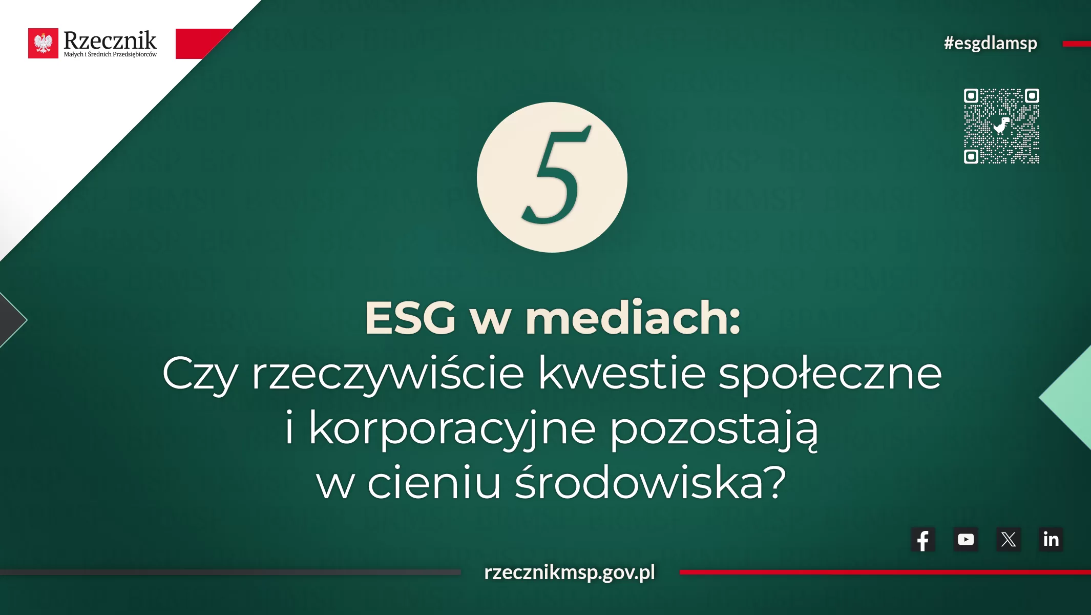 ESG w mediach - raport