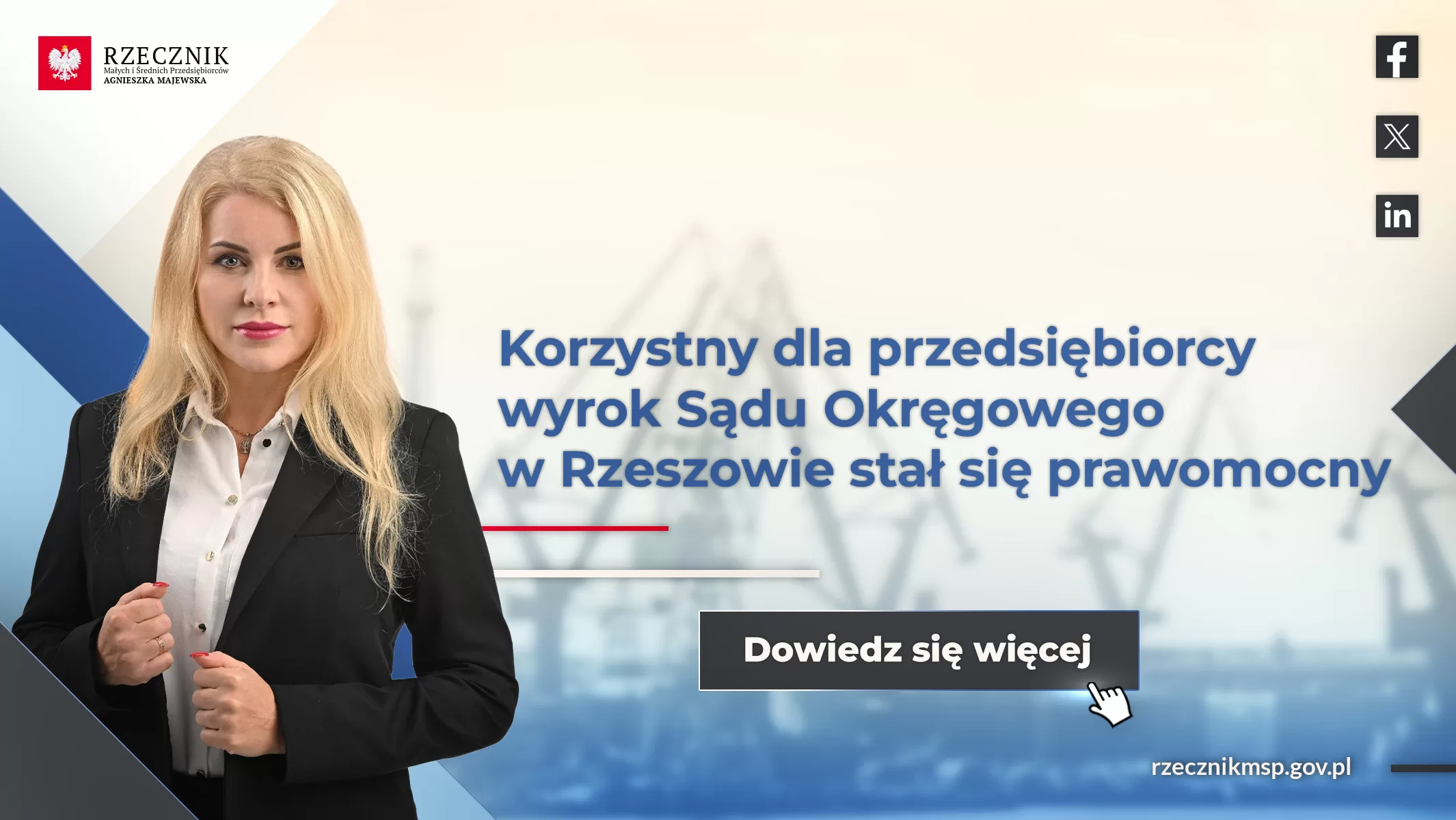 Korzystny dla przedsiębiorcy wyrok Sądu Okręgowego w Rzeszowie stał się prawomocny