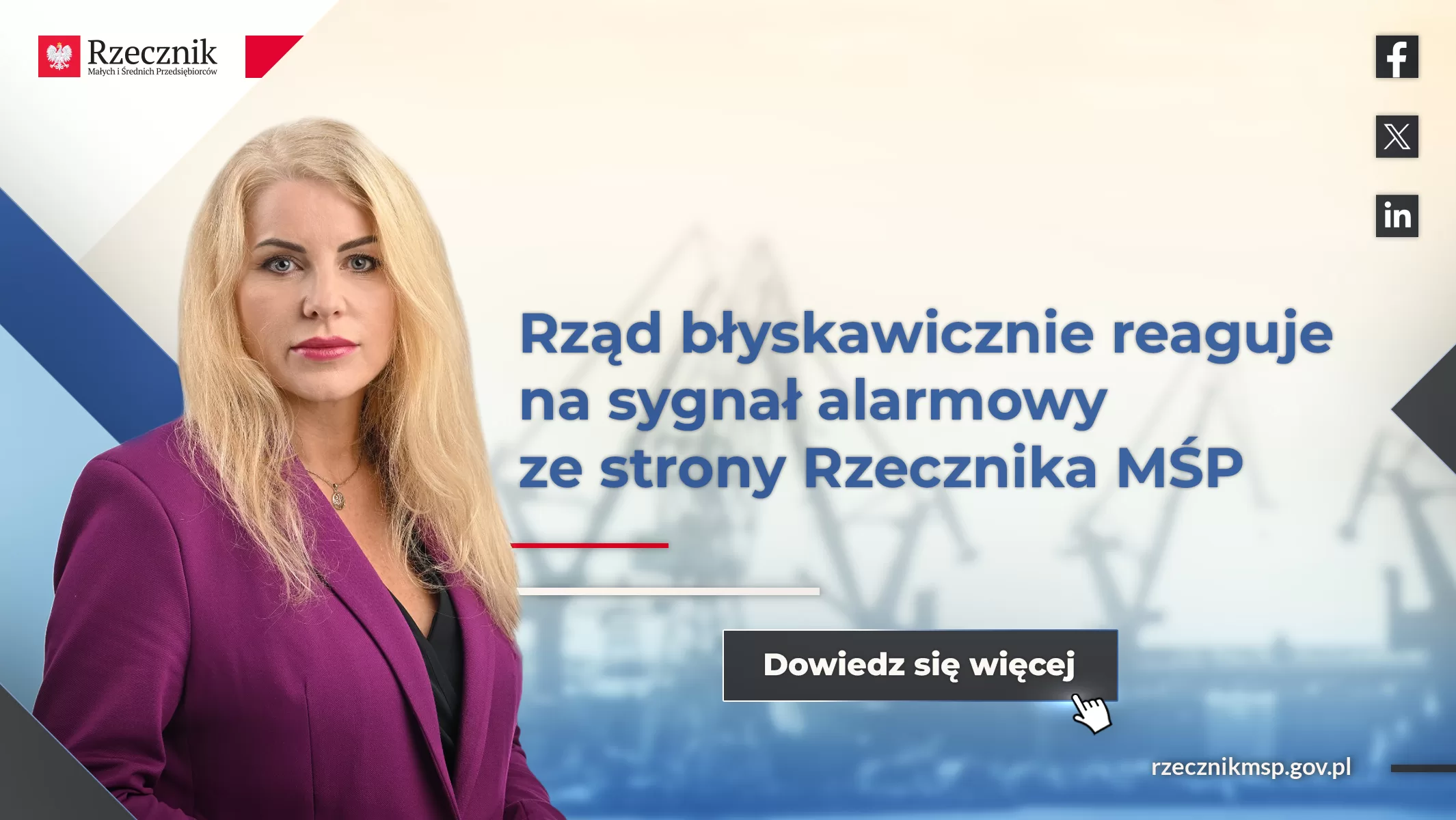 Rząd błyskawicznie reaguje na sygnał alarmowy ze strony Rzecznika MŚP